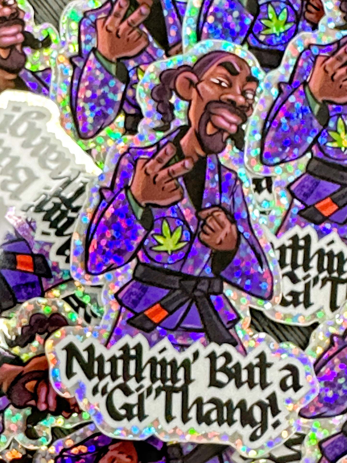 Snoop Dogg “Nuthin' but a 'GI' thang” Vinyl sticker